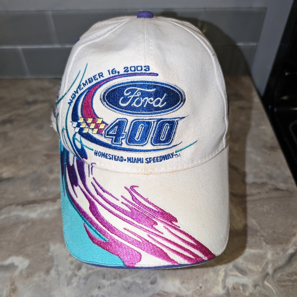 Vintage 2003 Ford 400 Homestead Miami Adjustable Hat